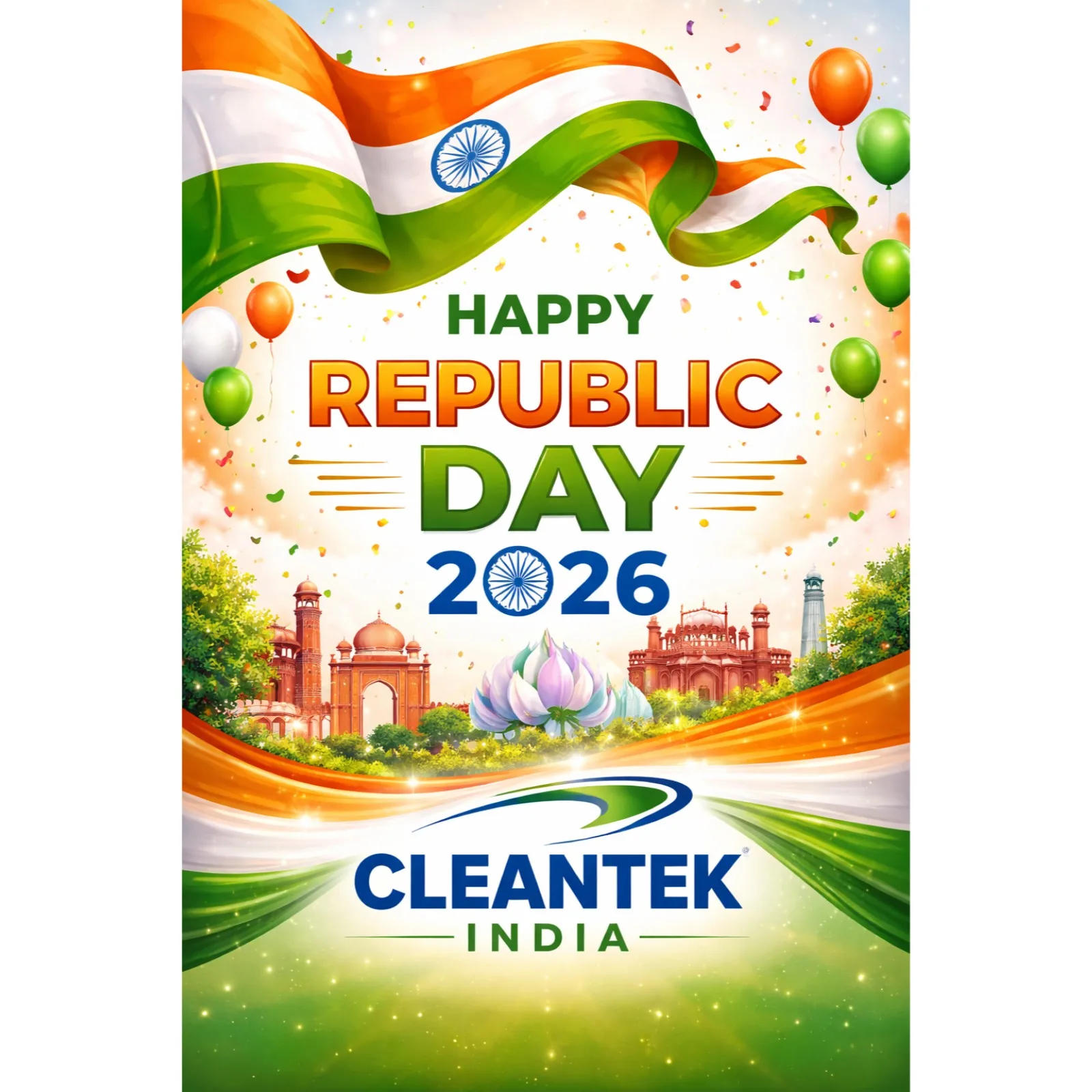 Republic Day 2026: Cleantek India's Commitment to a Cleaner, Greener Nation